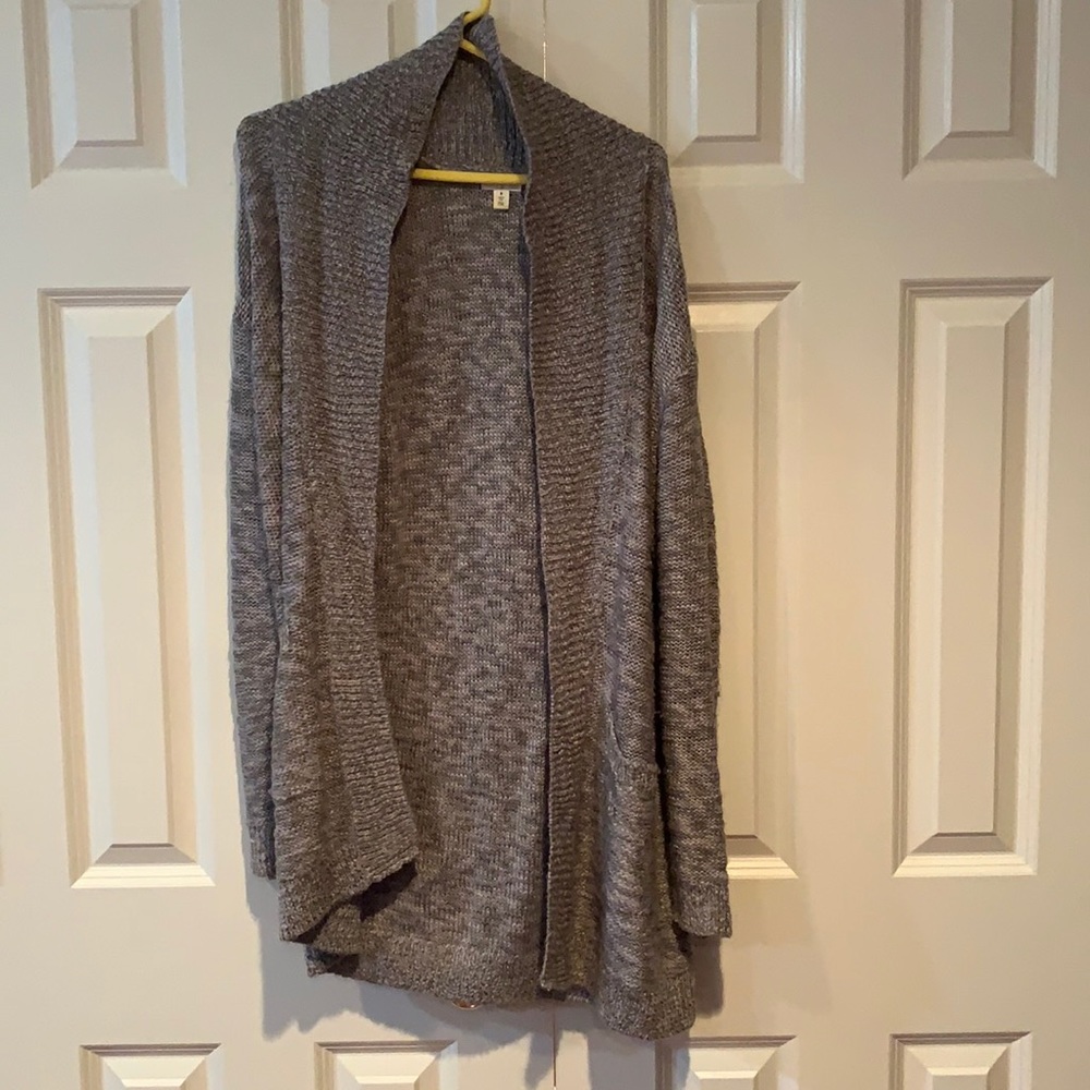 Grey BP long cardigan size M